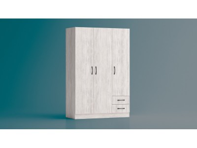 Τριφύλλι ντουλάπα  Apolo 2  (blanco δρυς )